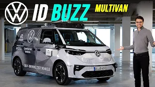 Премьера Volkswagen ID Buzz! Электрический Multivan от Volkswagen