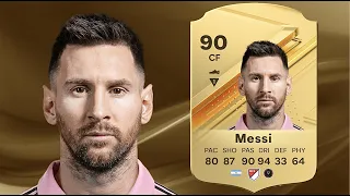 FC 24: LIONEL MESSI 90 GOLD PLAYER REVIEW I FC 24 ULTIMATE TEAM