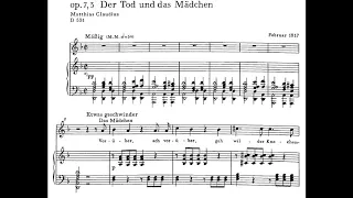 Schubert  Der Tod und das Mädchen D 531