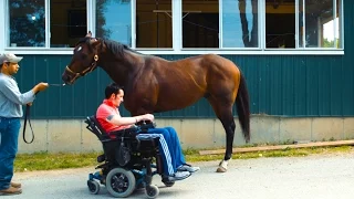 The Paralyzed Jockey Who’s Still in the Race