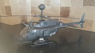 1/18 BBI Elite Force 'OH-58D Kiowa Warrior Helicopter (SFOR)' Final version.