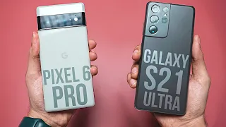 Google Pixel 6 Pro vs Samsung Galaxy S21 Ultra - Ultimate Redemption?