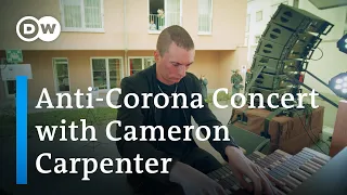 Organist Cameron Carpenter takes Bach on the road: Classical concert for corona lockdown