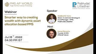 Smarter way to creating Wealth with Dynamic Asset Allocation based PMS | PMS AIF WORLD