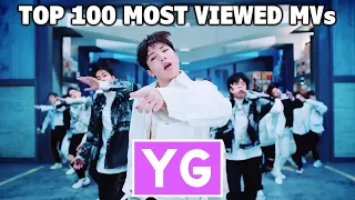 [TOP 100] Most Viewed YG Music Videos (July 2022)