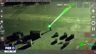 How pilots help police track down laser-strike suspects