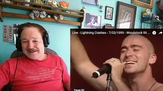 Live - Lightning Crashes, A Layman's Reaction