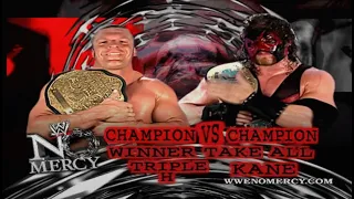 Story of Kane vs Triple H | No Mercy 2002