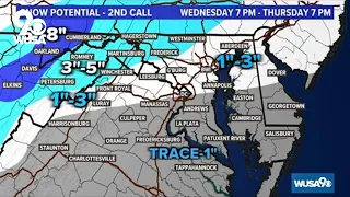 The Latest: Winter Weather Forecast in the DC Area