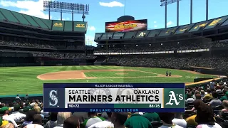 The Show 22 Full Match - Seattle Mariners vs Oakland Athletics - Simulation