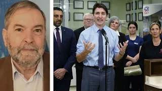 Tom Mulcair thinks Trudeau has 'drawn a line' with the carbon tax