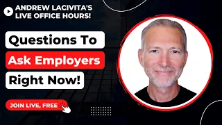 Best Questions to Ask in a Job Interview in 2022 🔴 Live Office Hours with Andrew LaCivita