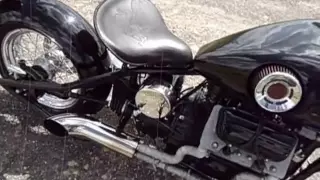 мотоцикл с мотором от заз !