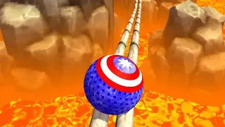 Rolling adventure balls‏ - SpeedRun Gameplay Level 2786