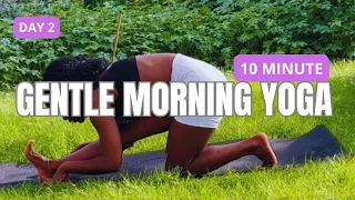 🌤️10 Min Full Body Morning Yoga | Flexibility & Strength Yoga | Day 2