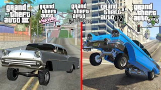 AUTOS LOWRIDER de TODOS los GTA - CUÁL es el MEJOR | GTA 3 - GTA vc | GTA sa - GTA 4 | GTA 5