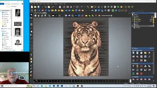 CARVECO Making a HD 3D Relief from a HD Photography + tool path generation + new video format