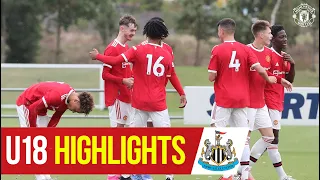 U18 Highlights | Newcastle United 0-5 Manchester United | The Academy