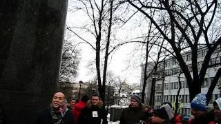 Александр Филиппенко на акции Росузника.Москва.22.12.2013.