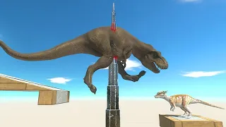 Stygimoloch is Protected With Giant Piercer - Animal Revolt Battle Simulator