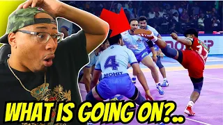 American Athlete First Time Watching Pro Kabaddi | (Reaction!)