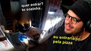 FOI ENTREGAR PIZZA E A CLIENTE SE OFERECEU DE SOBREMESA - Maicon react