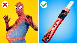 Spiderman Parenting Hacks! How To Be A Cool Parent by Gotcha! Hacks