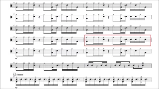 Whiplash (Movie Version) Drum Part [DRUMLESS]