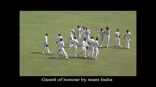 Sachin tendulkar's last match at Wankhede stadium Mumbai