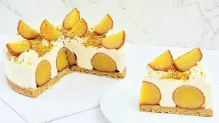 Gulab Jamun Cheesecake Recipe || No-Bake, No Egg, No Gelatine Cheesecake || Eid Cake Special