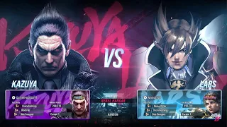 My Kazuya Takes On Super Aggressive Tekken King Rank Lars! First to 2! | TEKKEN 8