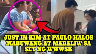 JUST IN KIM AT PAULO HALOS MABUWANG AT MABALIW SA SET NG WWWSK