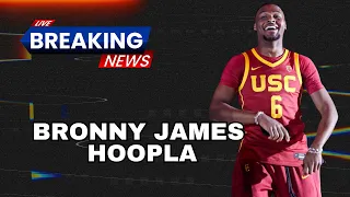 Bronny James' Road to Recovery: A Night at Trojan HoopLA