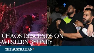 Chaos descends on Western Sydney after Church stabbing (Watch)