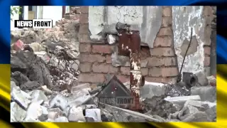 Вот во что украинские каратели превратили поселок Чернухино в ЛНР