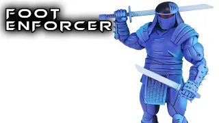 NECA ULTIMATE FOOT ENFORCER Teenage Mutant Ninja Turtles Comic Action Figure Review