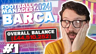 LOVING IT | FM24 | BARCELONA | PART 1 | FOOTBALL MANAGER 2024