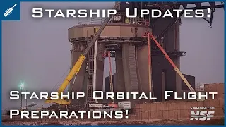 SpaceX Starship Updates! Starship Orbital Launch Preparations at Starbase! TheSpaceXShow