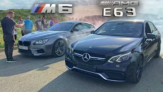 СУПЕРДЕРБИ! Mercedes AMG E 63 vs BMW M6 + БИТВА ПОКОЛЕНИЙ: Mercedes E500 v BMW 650 + BMW X5 v ML55