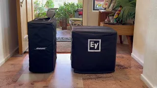 Bose Sub1 vs EV ELX200-12SP Shootout, Which is the BEST Lightweight Portable PA Subwoofer?