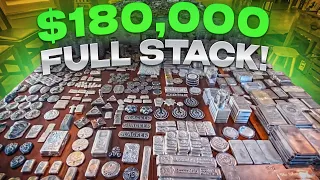 $180,000.00 Of Gold & SIlver! Over 5,700 ozt's Full Stack! #SilverStacking #FullStack #GoldStacking