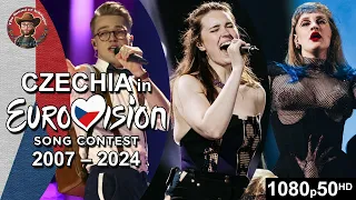 Czechia 🇨🇿 in Eurovision Song Contest (2007-2024)