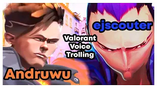 Phoenix and Yoru Voice Trolling in Valorant ft. ejscouter