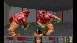 Doom glitch: Barrel explosion causes monster infighting