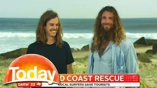 Hilarious interview with hero surfers