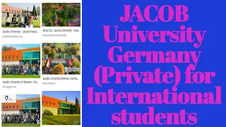 Jacob University, Bremen, Germany Study Programs IFY, Undergraduate, Graduate and PhD Programs