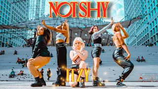 [KPOP IN PUBLIC CHALLENGE] ITZY - 'NOT SHY' Dance Cover by ICU from FRANCE 💖