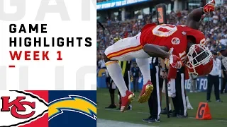 Chiefs vs. Chargers Week 1 Highlights | NFL 2018