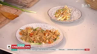 Євген Клопотенко та Богдан Юсипчук приготували смажений рис із овочами та супервітамінний салат