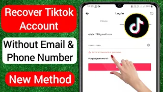 How To Recover Tiktok Account Without Email or Phone Number (2023)